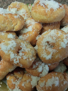 Una foto de Buñuelos con moscatell
