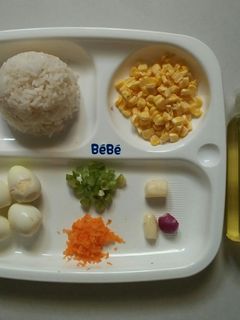 Foto resep Mpasi 6+ : Bubur Jagung Puyuh