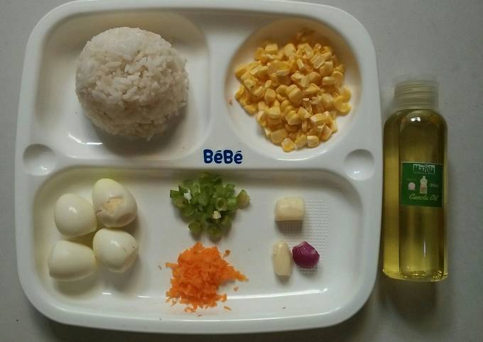 Anti Ribet, Buat Mpasi 6+ : Bubur Jagung Puyuh Rumahan