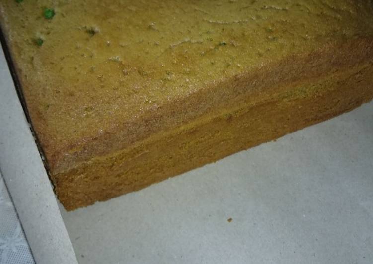 Resep: Bolu Pandan Panggang ekonomis untuk dijual