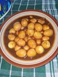 Semur telur puyuh ala ala betawi