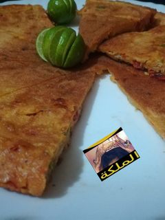 صورة لوصفة عجه البيض والخضار