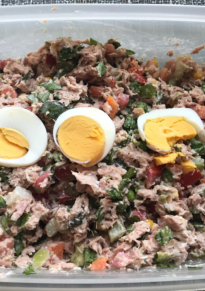 Una foto de Ensalada delirante de atún