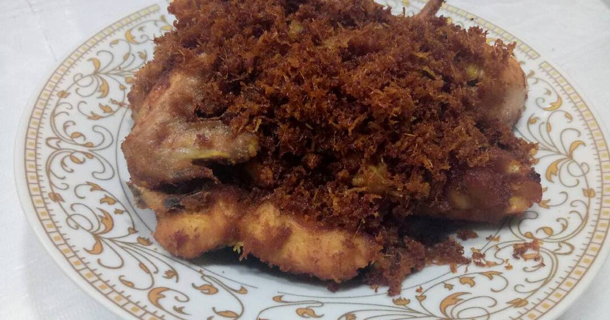 Resep Ayam goreng serundeng oleh Juwita Komala Dewi - Cookpad