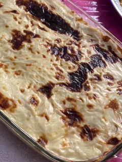 صورة لوصفة مكرونة بالبشاميل 👍🏽😍