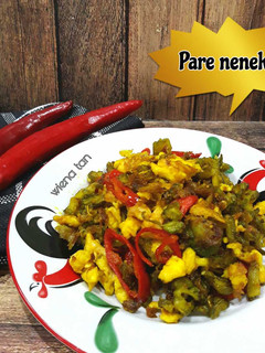 Foto resep Pare Nenek |tips pare tidak pahit
