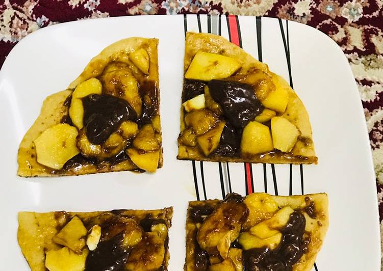 Recipe of Super Quick Homemade Fruit pizza  Pizza in my style