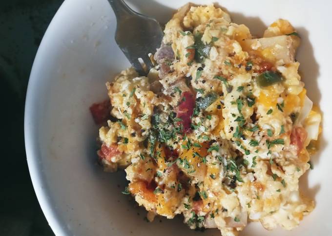 Cheesy Southwest Scramble