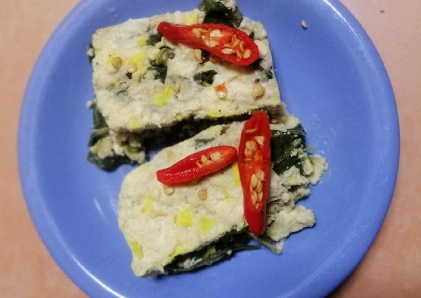 Pepes Tahu Telor Asin
