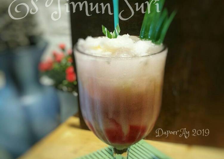 Cara Gampang Menyiapkan Es Timun Suri, Lezat