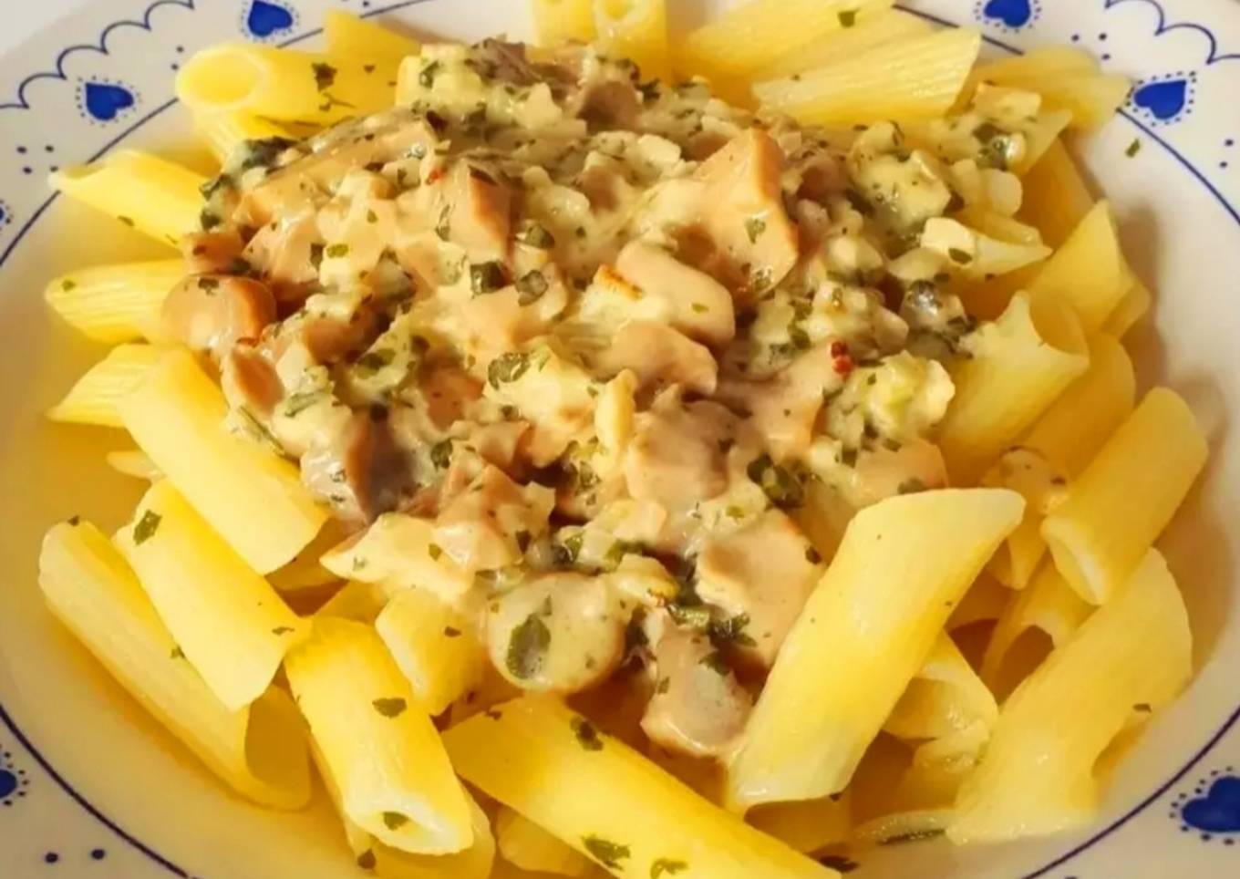 Pasta in sauce