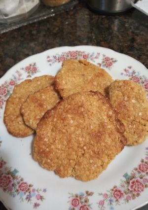 Una foto de Galletas de avena dulces