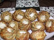 Une photo de muffin salé