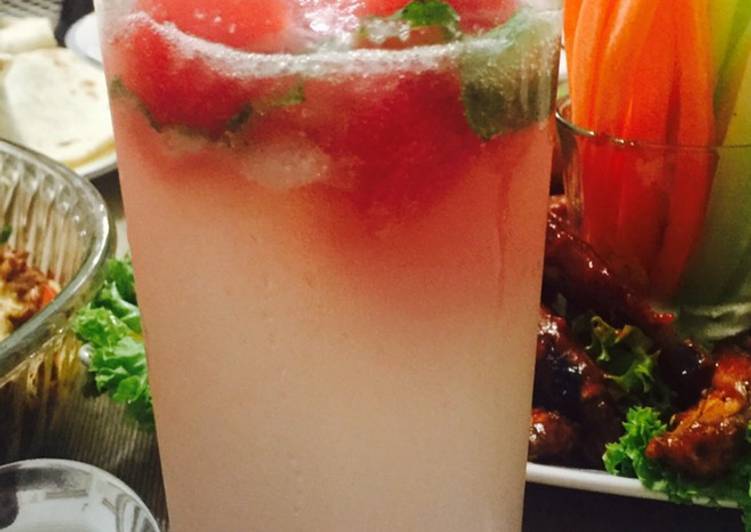 Recipe of Super Quick Homemade Watermelon Lemonade