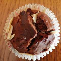 Une photo de Muffins Amandes Chocolat