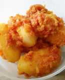 Papas Chorreadas