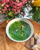 Canh Cải Mèo Thịt Băm