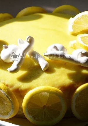 Une photo de Tout citron, le gâteau acidulé !