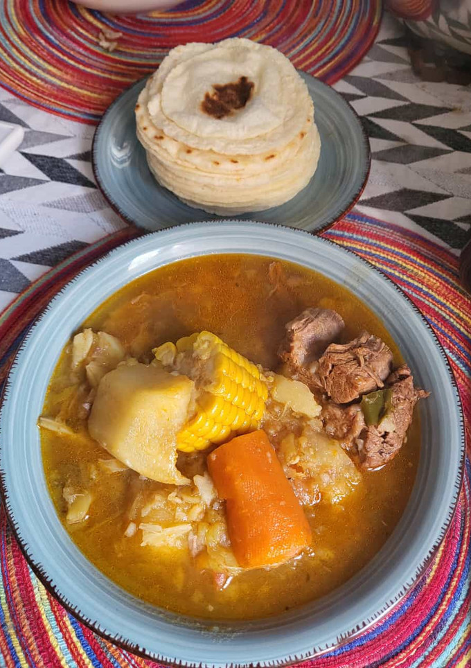 Una foto de Mi sopa de costilla sencilla