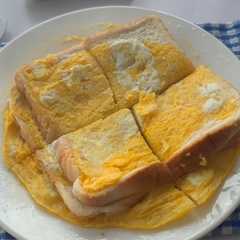 Omelette Roti dimasak dgn Microwave রেসিপির প্রধান ছবি