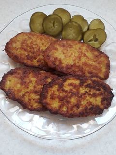 عکسی از دستور کتلت با گوشت بوقلمون