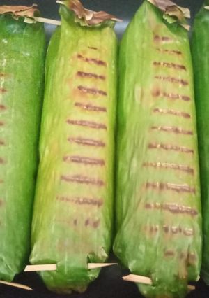 Foto resep Nasi Bakar Ayam Suwir Teri