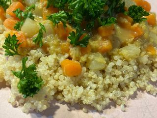 Coconut Curry with Lentils