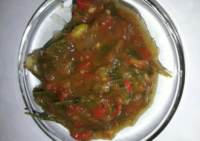 Sambel Ayam Geprek kekinian