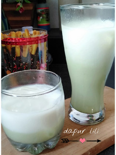 Foto resep Es matcha late susu