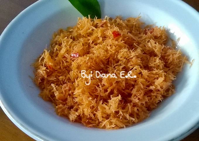 Resep Urap Kelapa sangrai, Enak Banget