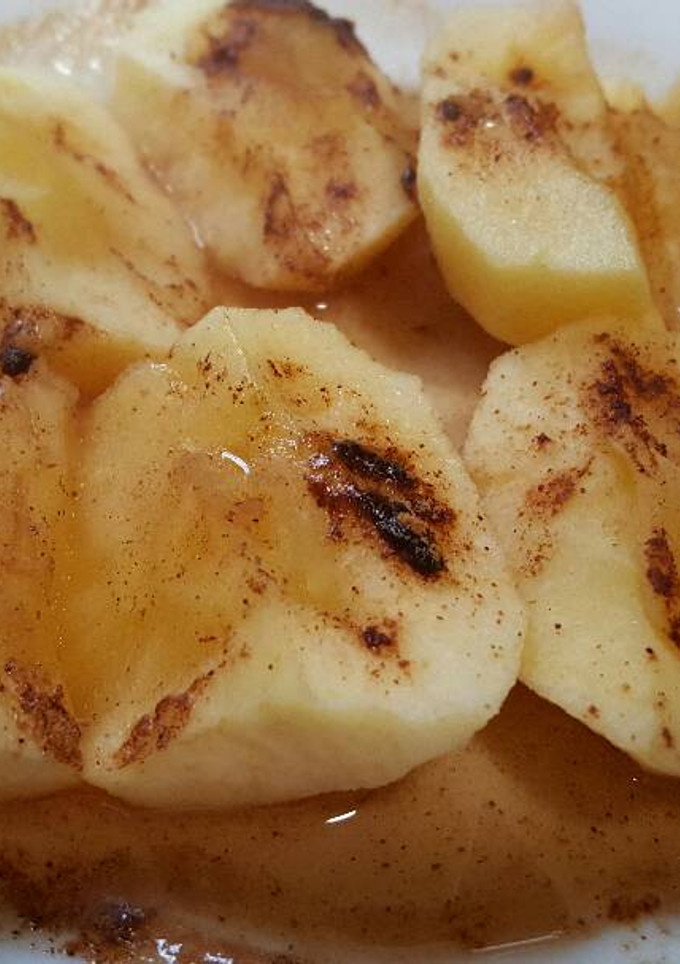 Una foto de Manzanas asadas