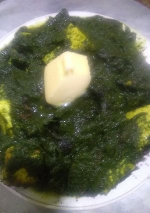 A picture of Palang paneer.