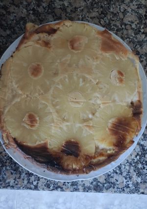 Una foto de Bizcocho de piña