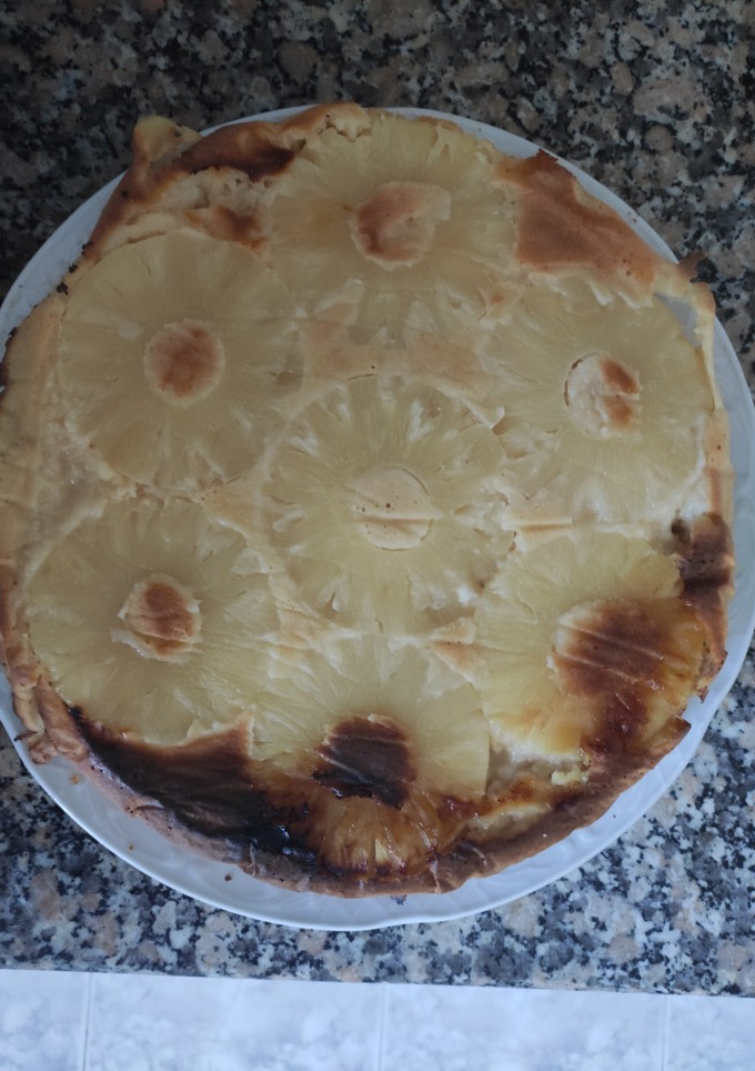 Una foto de Bizcocho de piña