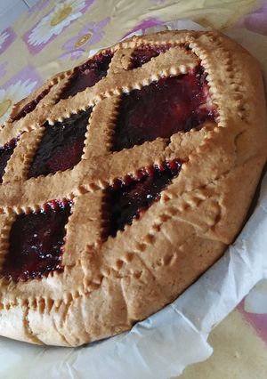 Foto di Crostata rustica marmellata e ricotta