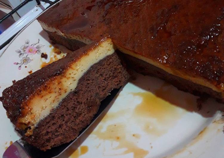 Chocoflan En Horno