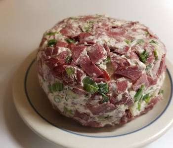 How To Cooking Recipe Dried Beef Cheese Ball Very Delicious