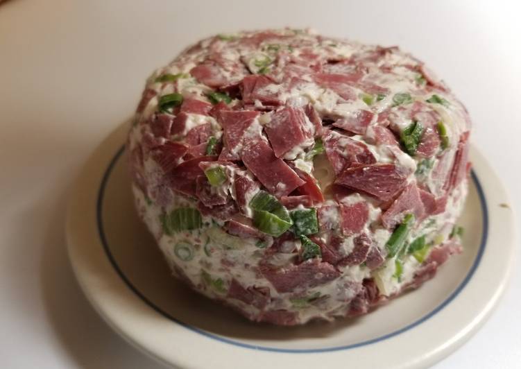 Recipe of Award-winning Dried Beef Cheese Ball