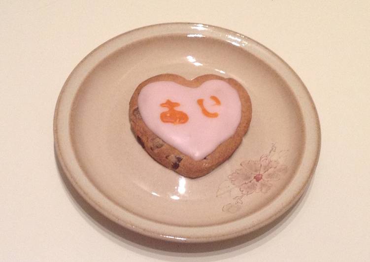 Easiest Way to Prepare Perfect Love Cookie