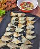 Air Fryer Pork Spring Rolls