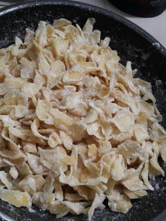 Hình của món Mứt gừng khô.