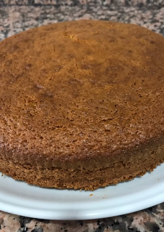 Una foto de Pastel de zanahoria
