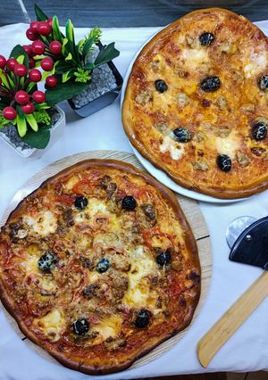 صورة لوصفة بيتزا الأطفال🍕😋