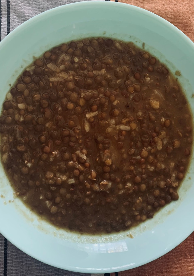 Una foto de Las lentejas de mamá