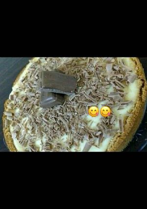 صورة لوصفة تشيز كيك بطريقتي🍰🍫🍫