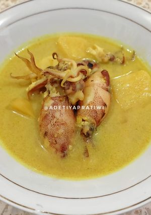 Foto resep Gulai Cumi Isi Tahu Telur