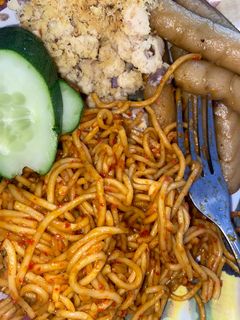 Foto resep Mie pedas