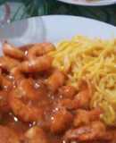 Camarones a la diabla 😈😈😈😈😋😋😋😋