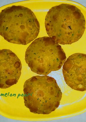 A picture of Watermelon poori.