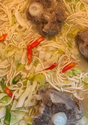 Foto resep Mie Rebus Buntut Sapi